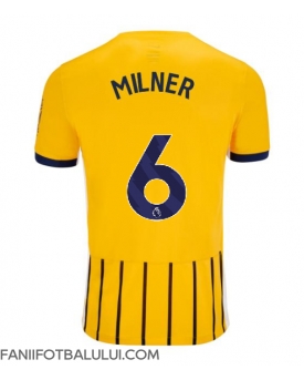 Brighton James Milner #6 Tricou Fotbal Replică 2024-25 Barbati Deplasare